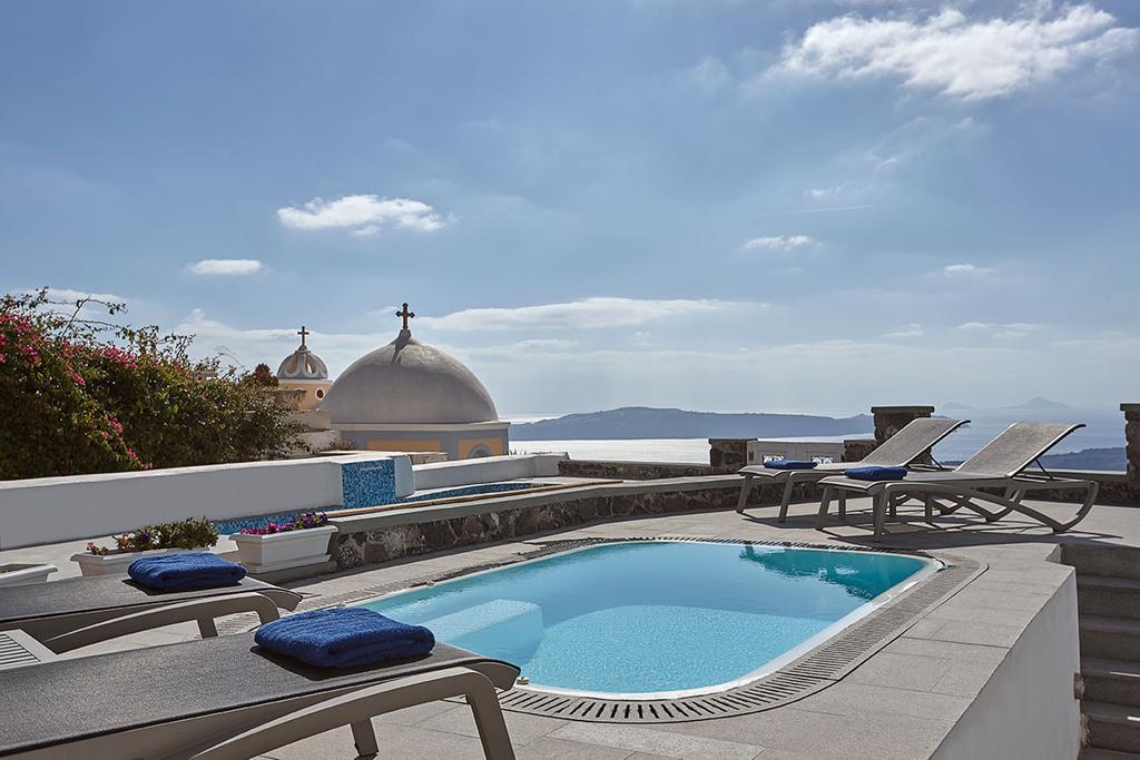 Villa Dakoronia Fira  Eksteriør billede